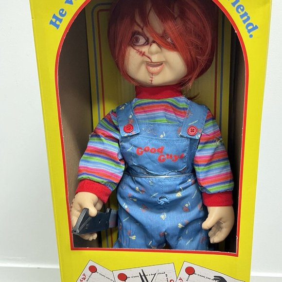 Chucky Life Size Halloween Doll Good Guys 2 Ft Sound & Motion Activated New - Picture 3 of 5